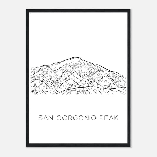 San Gorgonio - Black & White