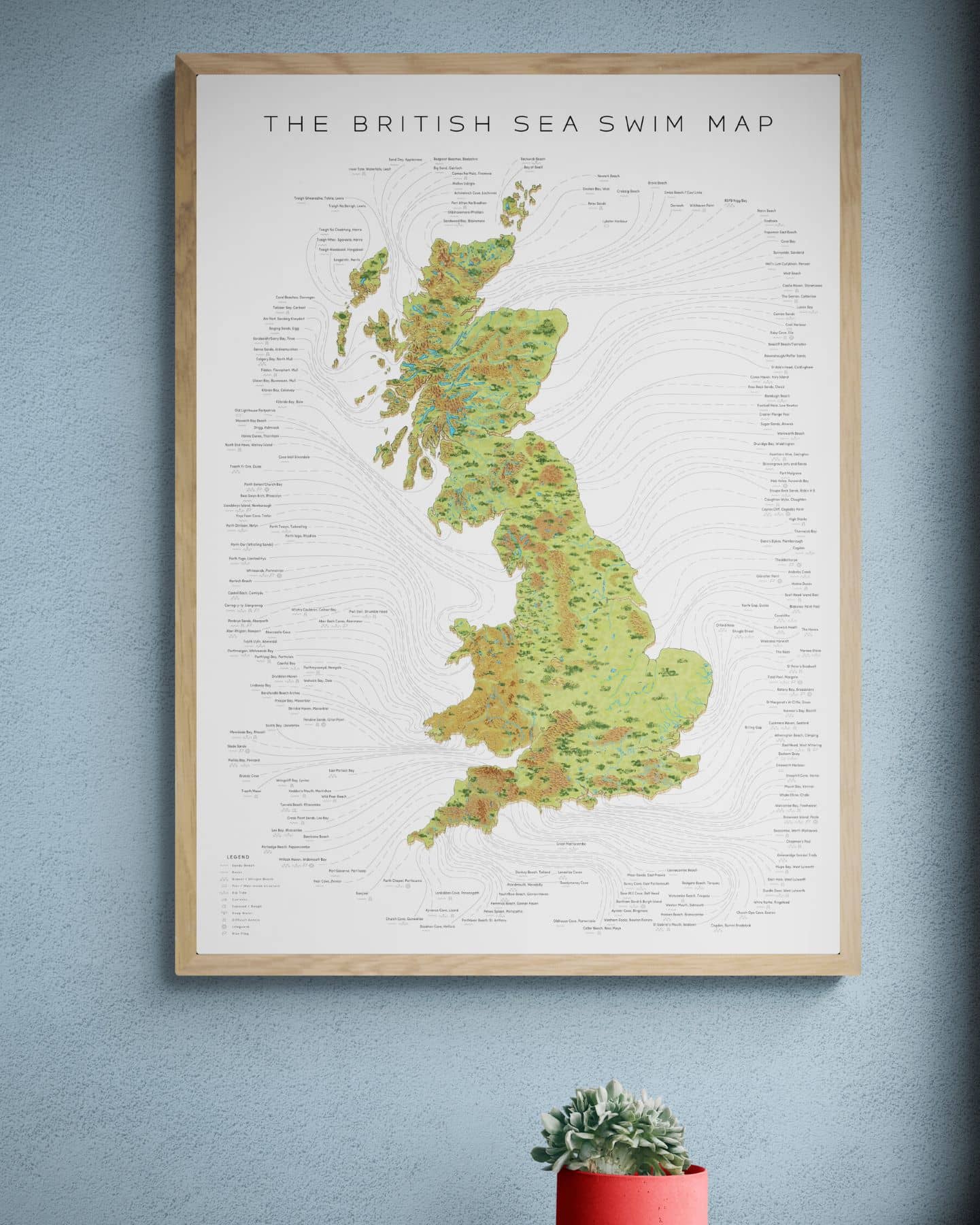 The British Sea Swim Map