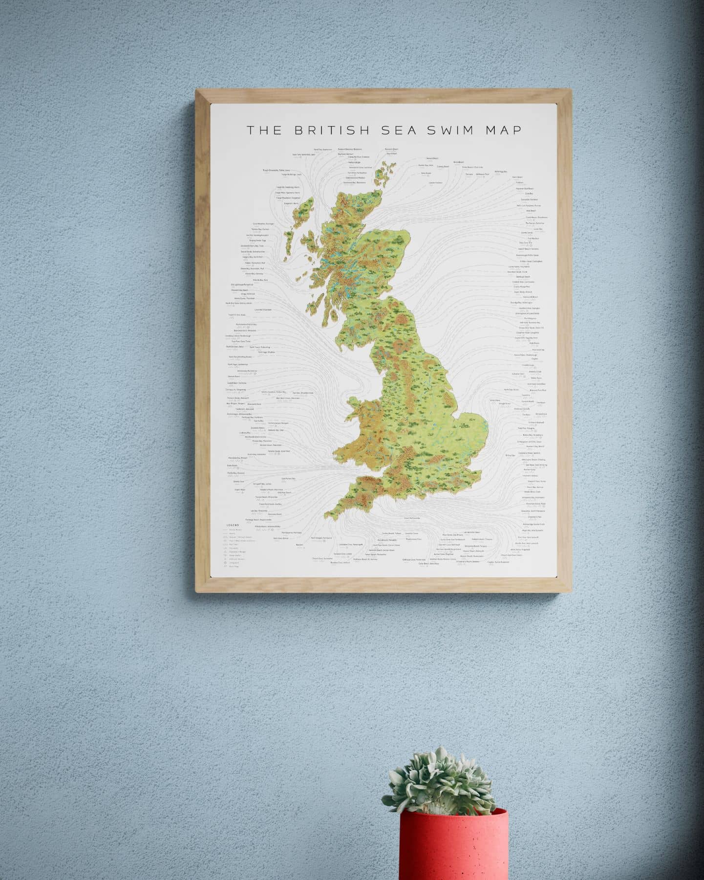 The British Sea Swim Map