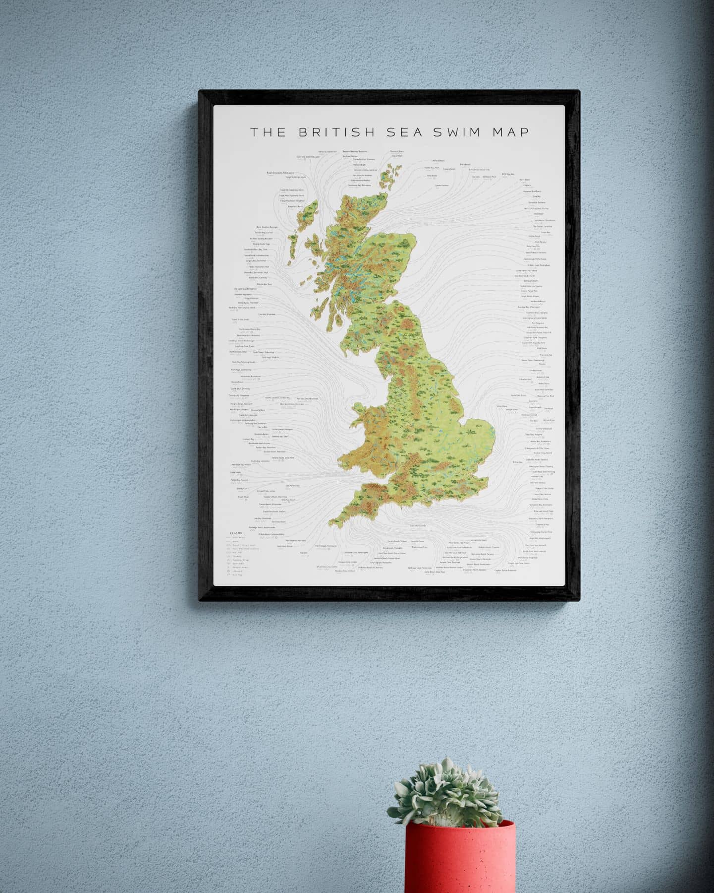 The British Sea Swim Map