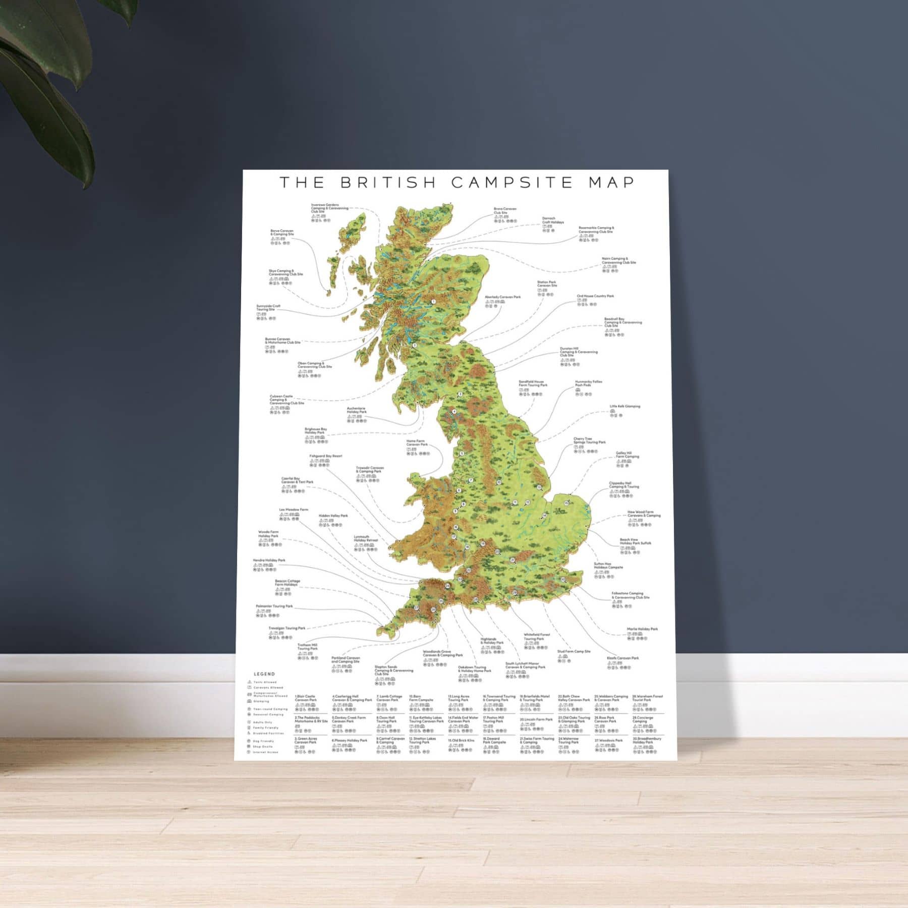 The British Sea Fishing Map - 236 Spots + Species + GPS. 1 Amazing Map –  Malin & Mizen