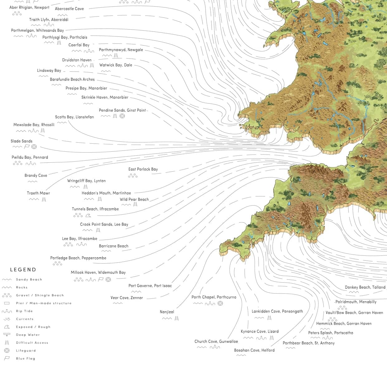 The British Sea Swim Map