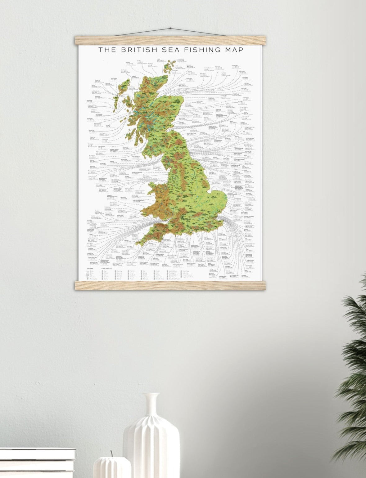 The British Sea Fishing Map