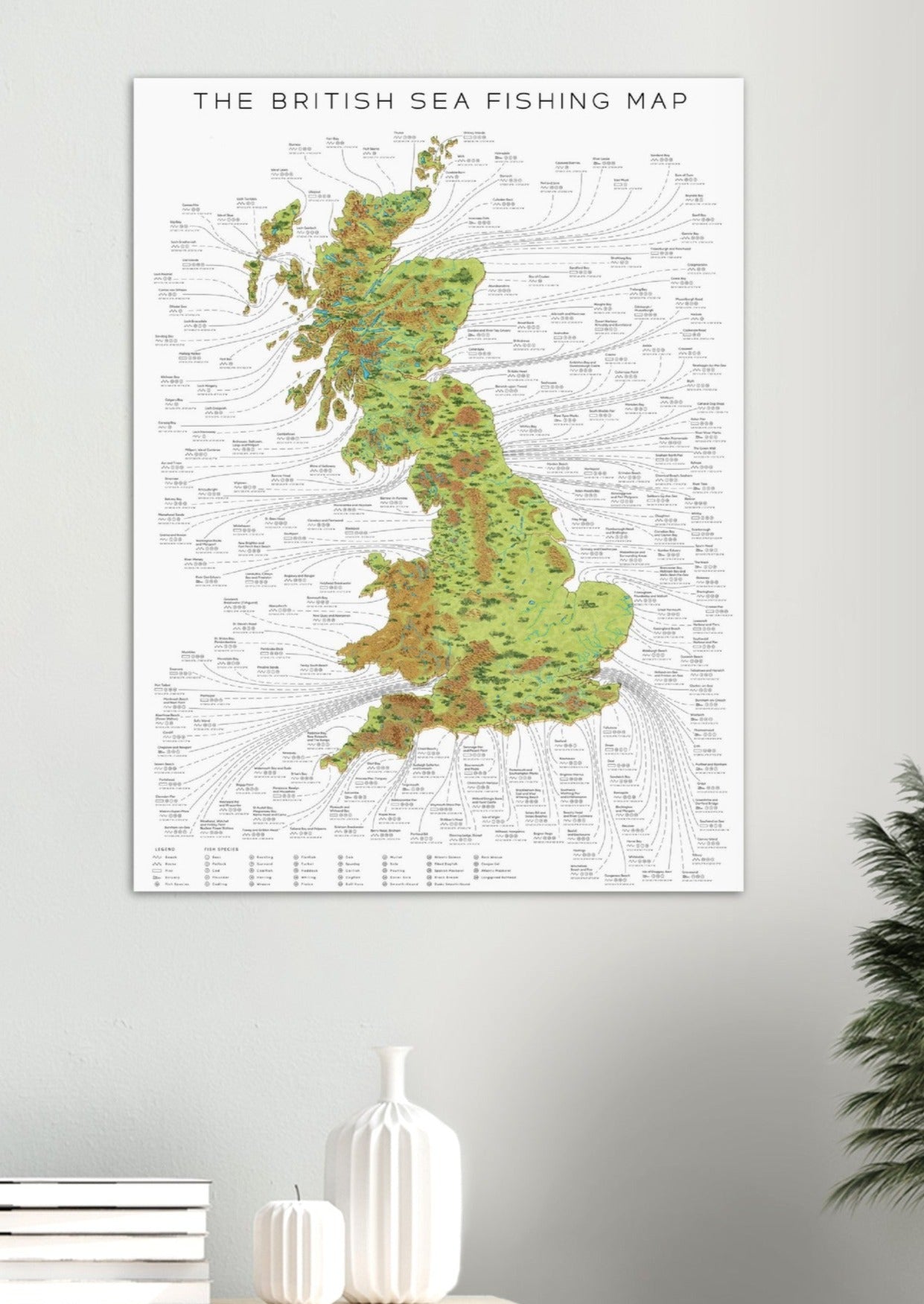 The British Sea Fishing Map