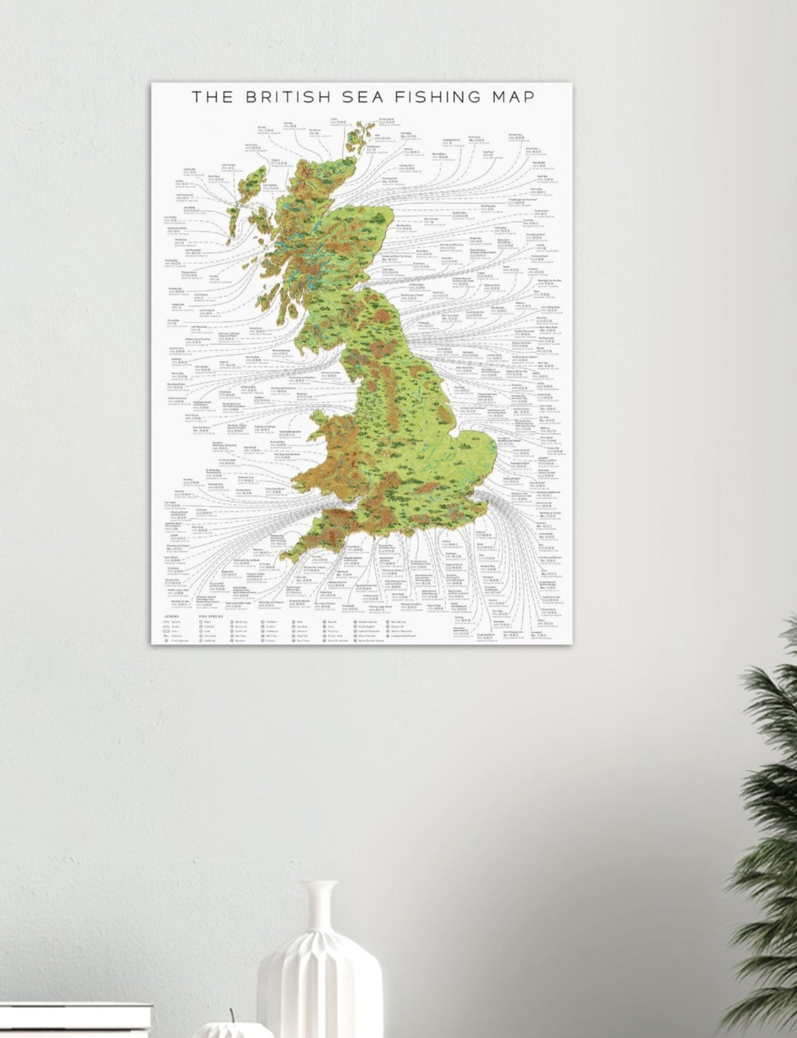The British Sea Fishing Map