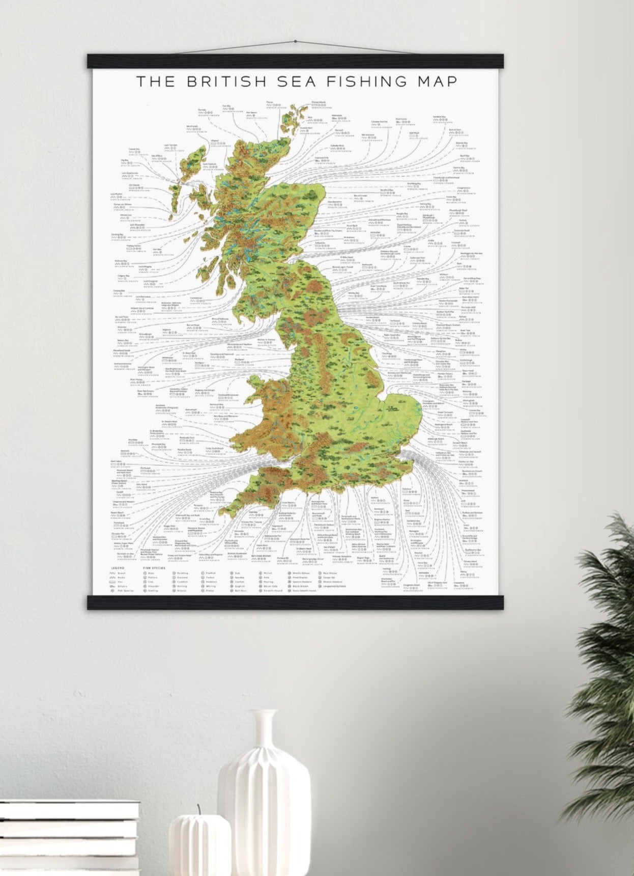 The British Sea Fishing Map