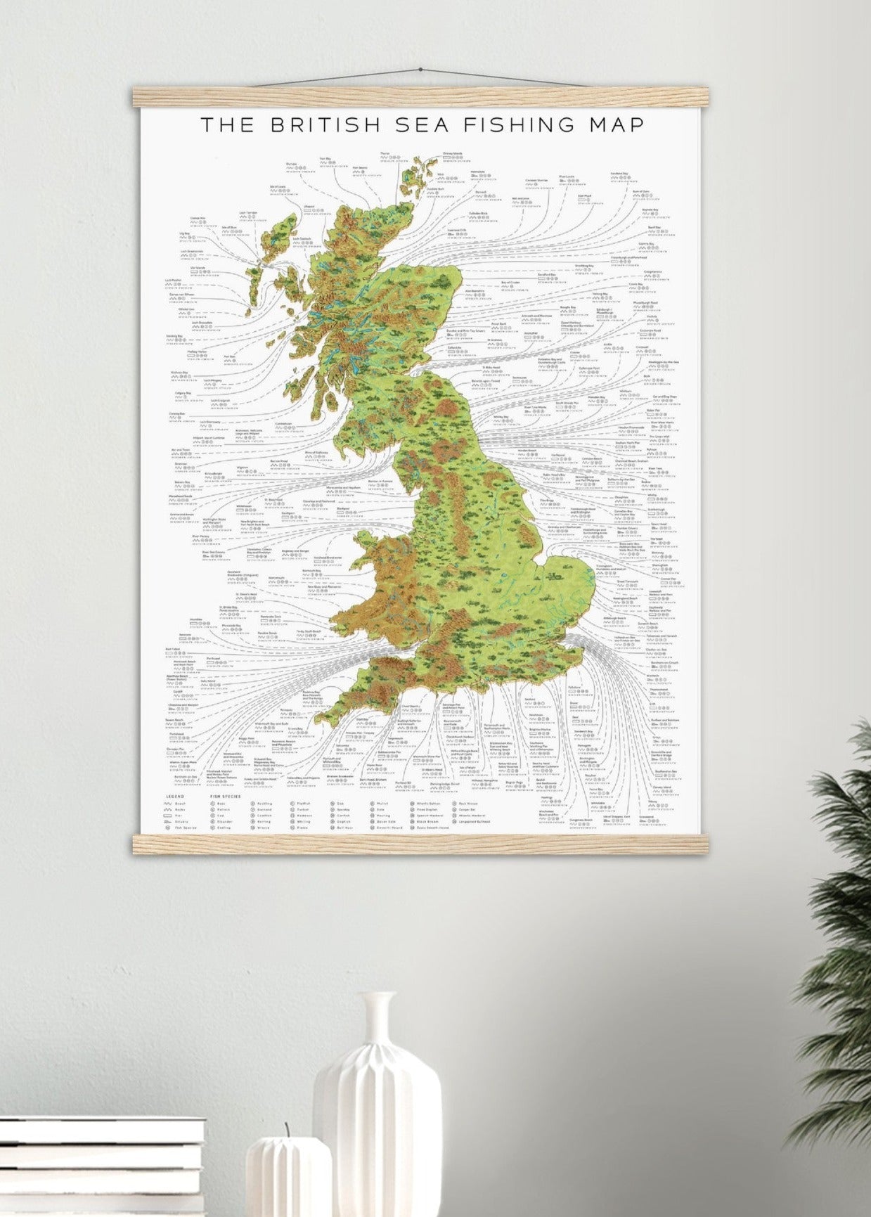 The British Sea Fishing Map
