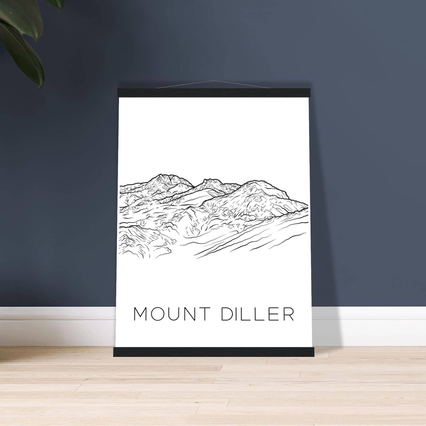 Mount Diller - Black & White