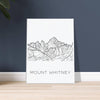 Mount Whitney - Black & White