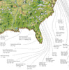 The US Golf Map
