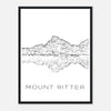 Mount Ritter - Black & White