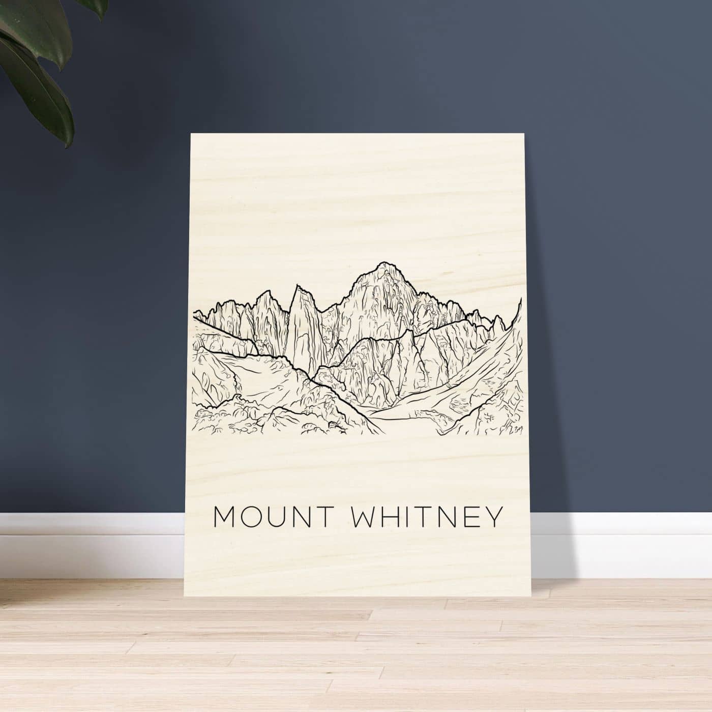 Mount Whitney - Black & White