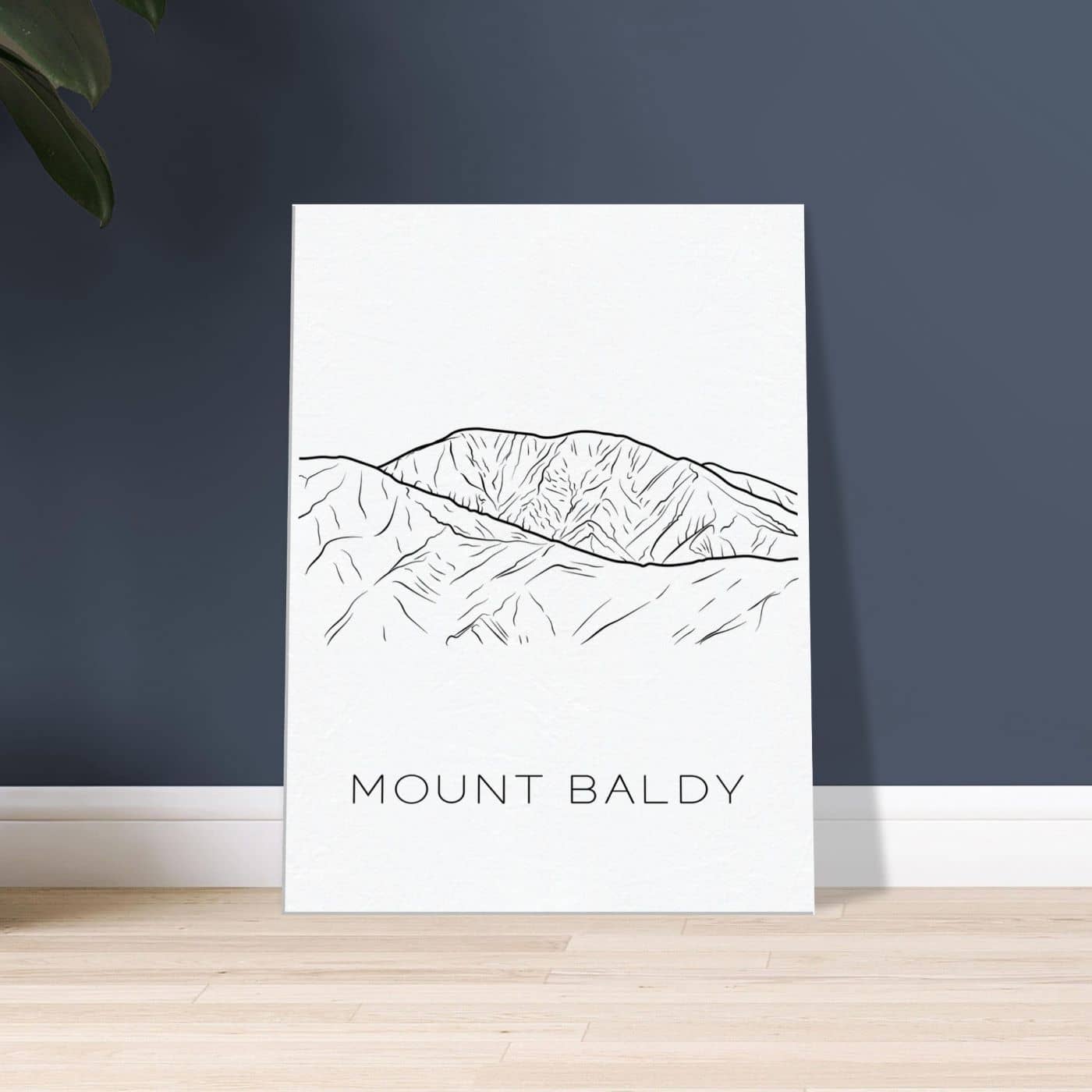 Mount Baldy - Black & White