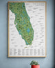 The Florida Golf Map