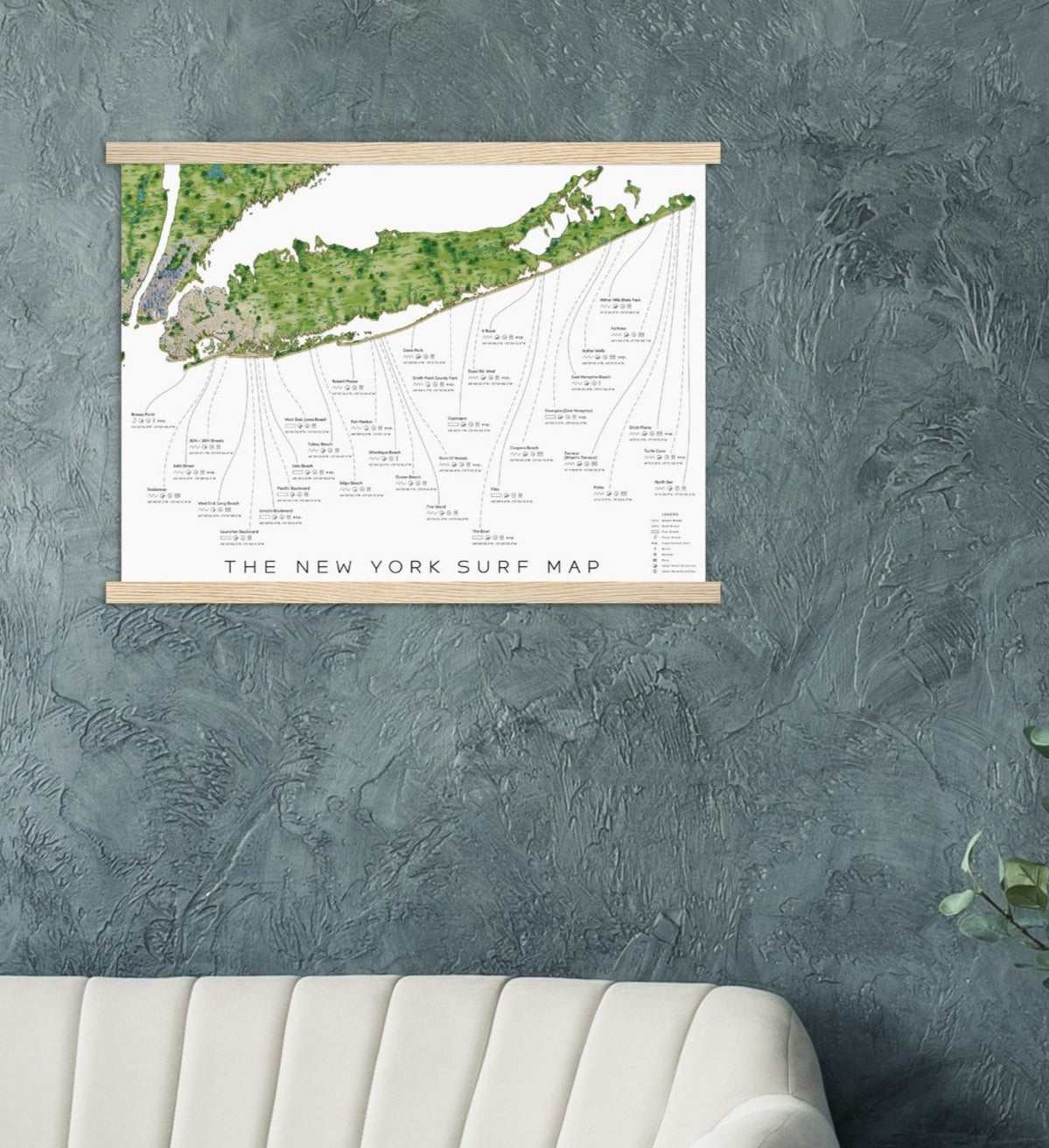 The New York Surf Map